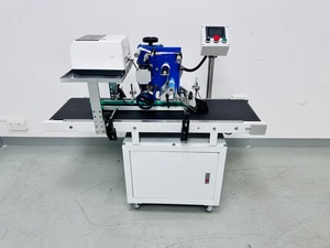 Tốc độ cao Tự động phẳng bề mặt máy dán nhãn với ngay lập tức in nhãn - Product Image 2