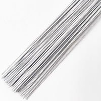 Fil de fleuriste flexible en plastique vert de calibre 16-30, tiges florales, fils de base pour la fabrication de roses, modèle LWTB03
