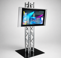 Sistema de Columnas Totem de Aluminio 6061-T6 para Ferias Comerciales y Escenarios de TV