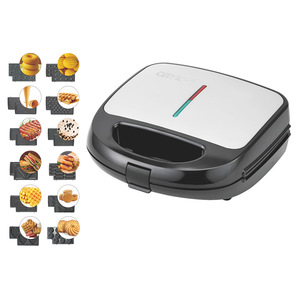 ORVICA Cross-Border European Standard Sandwich <b>Maker</b>, Multifunctional Kitchen and Home Use, 12-in-1 <b>Waffle</b> Breakfast <b>Maker</b> - Product Image 2