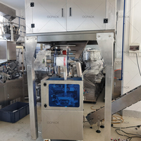 Machine d'emballage automatique à ultrasons pour sachets de thé en forme de pyramide triangulaire, mélange de fleurs vertes séchées, machine d'emballage de thé
