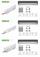 Luminaire LED étanche IP65 de bonne qualité 40W 60W 4FT 120cm 130Lm/w, type Tri-proof, étanche à la vapeur, pour cabine, ferme, métro