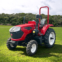 Tracteur agricole robuste 100-220 CV 4x4 à moteur diesel pour l'agriculture à grande échelle, labour profond et culture – Vente en gros