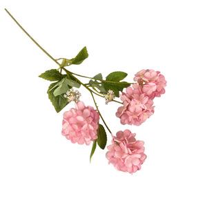 <b>Artificial</b> <b>Hydrangea</b> Flowers 4 Heads High Simulation Silk Flower Wedding Decorations Home Decor Outdoor Photography Props - Product Image 5