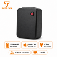 Traceur GPS Magnétique Sans Fil pour Remorque d'Équipement Lourd avec Batterie Étendue 10000mAh, Alerte Push en Temps Réel et Précision de Positionnement Inférieure à 10m