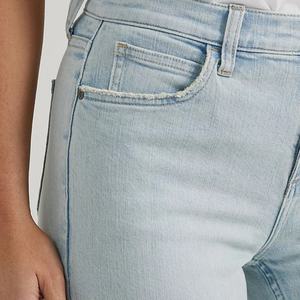 กางเกงยีนส์ขากว้างลำลองสำหรับผู้หญิง แบบมีกระเป๋า ล้างสีสไตล์วินเทจ ราคาโรงงาน รับผลิตตามแบบ - Product Image 2