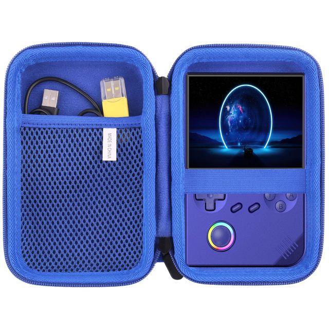 OEM ODM Custom Logo Compact Storage Organizer with Secure Elastic Band Holds Console Firmly EVA Handheld Game Case
