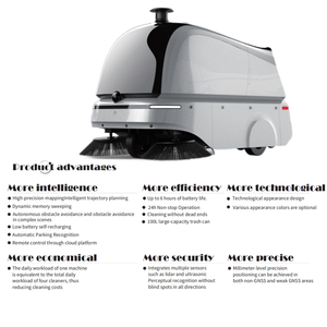 Robot de nettoyage intelligent, robot de nettoyage automatique commercial, robot aspirateur intelligent, robot de nettoyage intelligent - Product Image 3