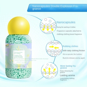 Nouvelle <span class=keywords><strong>maison</strong></span> perles en bouteille fraîches parfum durable vêtements <span class=keywords><strong>adoucissant</strong></span> lessive haricots parfumés en vrac fabricants de gros - Product Image 3