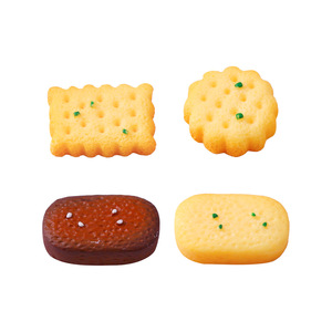 3D Miniature Resin Cookie Crafts Simulation <b>Biscuit</b> Charms for Dollhouse, Fairy Garden, DIY Slime & Jewelry Making - Product Image 5