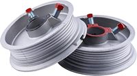 Support central robuste pour bobines de câbles, compatible avec le kit de ressort de torsion pour porte de garage extensible de 7 pieds de haut