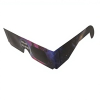 Lunettes d'éclipse solaire à verres polarisés certifiés, monture intégrale pour l'observation du soleil avec smartphone, lunettes d'événement