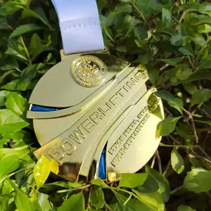 Fabriek Groothandel Custom Souvenir Zinklegering Metal Running Sport Medaille