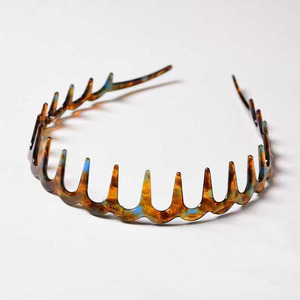 New Women's Fashion Washing Face Hairband Retro Acetate Leopard <strong>Headband</strong> Toothed <strong>Alice</strong> Band Acetate <strong>Headband</strong> - Product Image 2