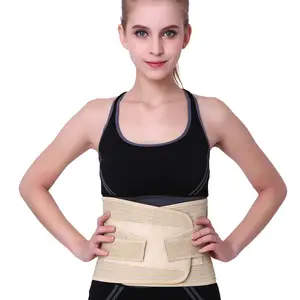 Cintura di supporto lombare in rete traspirante per la parte bassa della schiena per alleviare il dolore alla schiena