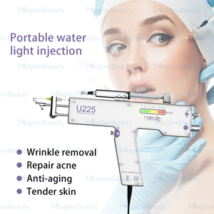 Le plus récent injection de mésothérapie U225 injecteur de lumière d'eau pistolet de mésothérapie Anti-againg peau Sclap méso Nano pistolet à aiguille Machine méso - Product Image 6