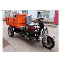 Tricycle diesel avec capacité de charge de 3 tonnes Camion léger Tricycle à trois roues