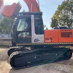 Excavadora de orugas hidráulica Hitachi de segunda mano, máquina de excavación en buenas condiciones, precio barato, motor operativo de 20 toneladas - Product Image 1