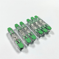 Bloc de jonction rapide pour câbles électriques 1, 2 ou 3 broches, compact, mini, à levier, avec connecteur à écrou - Distributeur agréé