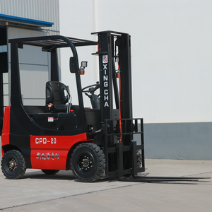 Montacargas Eléctrico Compacto de 2 Toneladas, 4 Ruedas, Neumáticos Sólidos, Alimentado por Batería, Certificado CE, para Almacén, Granja, Restaurante - Product Image 4