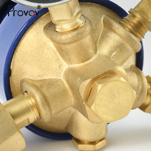 Reguladores de Oxígeno Industriales, Tanque de Oxígeno, Cilindro de <span class=keywords><strong>Gas</strong></span>, Cuerpo de Latón, Control de Flujo, Válvula Reductora de Presión para Soldadura - Product Image 5