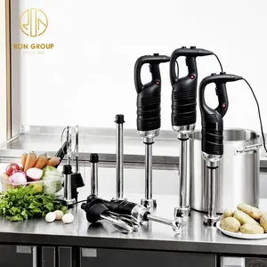 Restaurant Heavy Duty Commercial Industrial Hand held Blender Stainless Steel Blade Electric Immersion Hand Blenders Stick Mixer