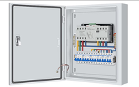 Caja de Distribución de Iluminación de Acero Inoxidable Tipo XM con Nivel de Protección IP30, Adecuada para Iluminación Interior, Hogares y Pasillos