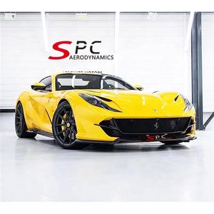 Kit de carrosserie en fibre de carbone sèche SPC 812 pour Ferrari 812 Prepreg Aeokit en fibre de carbone pour 812 Superfast GTS Lip Spoiler Kit - Product Image 6