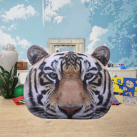 Fabricant OEM/ODM – Sac à dos en peluche super doux imprimé motif tigre, forme tigre, taille personnalisée