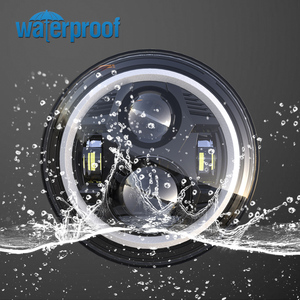 Faros Delanteros Redondos LED Halo de 7 Pulgadas con Certificación DOT E9 para Motocicleta Thar - Product Image 5