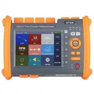 Accepteer Odm & Oem 32/30db Multi Golflengte Tot 45db Slimme Otdr Tester Vfl Opm Iolm Event Map Reflectometer De Fiber Optique