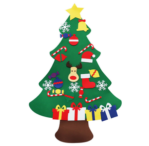 <span class=keywords><strong>Calendario</strong></span> de Adviento profesional de Navidad, kit de falda de fieltro 3d, bucilla, árbol de Navidad, Apliques de fieltro - Product Image 5