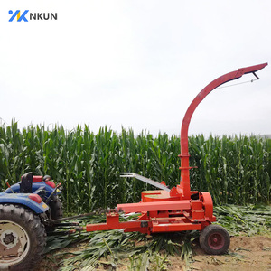 Mini Cosechadora de Forraje Accionada por Tractor Cosechadora de Ensilaje de 2 Hileras Cosechadora de Alimento Verde Ensilaje de Maíz - Product Image 2