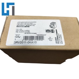 โมดูลเบรกเกอร์ป้องกันมอเตอร์แบบใหม่ รุ่น 3RV2011-0KA10 ตัวควบคุมการโปรแกรม PLC 3RV20110KA10 มีสินค้าในสต็อก - Product Image 1