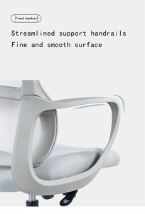 Silla de oficina ergonómica con respaldo alto, cómoda y relajante con reposacabezas ajustable, directo de fábrica, buen precio para Boss - Product Image 6