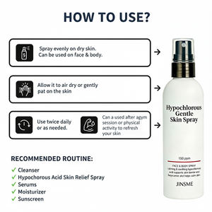 Spray Facial Vegano de Marca Propia con Ácido Hipocloroso, 200 ml, Sin Sulfatos, Orgánico, Calma y Purifica - Product Image 5