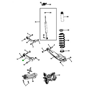 Barra de Acoplamiento 5090124AA 5090120AA para Jeep Cherokee Chrysler, Pieza de Repuesto para Sistema de Suspensión Multibrazo - Product Image 4