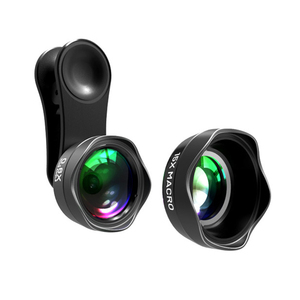แบบพกพาคลิปเลนส์กล้อง Di Ponsel 2 ใน 1 HD มุมกว้างมาโครคลิปออนเลนส์กล้องโทรศัพท์สําหรับโทรศัพท์มือถือ - Product Image 3