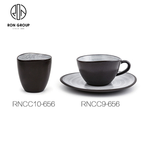 <span class=keywords><strong>Taza</strong></span> de té de porcelana con logotipo personalizado de estilo nórdico <span class=keywords><strong>y</strong></span> tazas de <span class=keywords><strong>café</strong></span> expreso con <span class=keywords><strong>plato</strong></span> de alta calidad para restaurante <span class=keywords><strong>y</strong></span> cafetería - Product Image 2