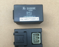 Relais automobile SX009E 12V DC 6 broches à brancher, remplacement 1K16937500014 pour phare, klaxon et ventilateur de refroidissement de voiture et camion