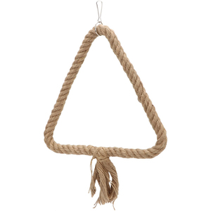 Juguete Colgante Resistente para Pájaros, Columpio Triangular de Cuerda de Cáñamo, Juguete Masticable para Loros, Venta Caliente - Product Image 5