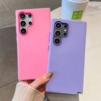 Étui antichoc 2 en 1 pour Samsung Galaxy S26 Ultra S25 S22 S23 FE S24 Plus Ultra A37 A06 A16 A15 A25 A35 A55 5G Coque en gelée