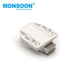 Quincaillerie de meubles : Système d'ouverture à pousser magnétique robuste pour tiroirs, armoires et placards de bureau, avec fermetures de porte simple - Product Image 5