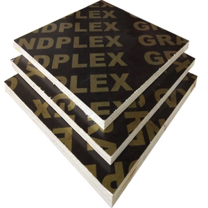 Impermeabile 4x8 12mm 18mm 19mm 20mm 22mm pellicola con rivestimento in melamina costruzione marina in calcestruzzo per cassaforma <span class=keywords><strong>di</strong></span> <span class=keywords><strong>compensato</strong></span> per cassaforma - Product Image 1