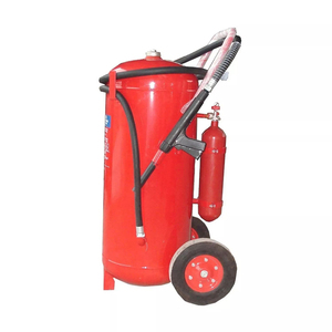 35kg Koolstofstaal brandblusser op wielen, droog poeder, ABC-<span class=keywords><strong>type</strong></span>, met 6A 183B classificatie voor gebruik in tankstations, winkelcentra en fabrieken - Product Image 3