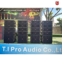 Altavoz profesional LA25 dual, 5 pulgadas, resistente al agua, equipo de sonido, amplificador