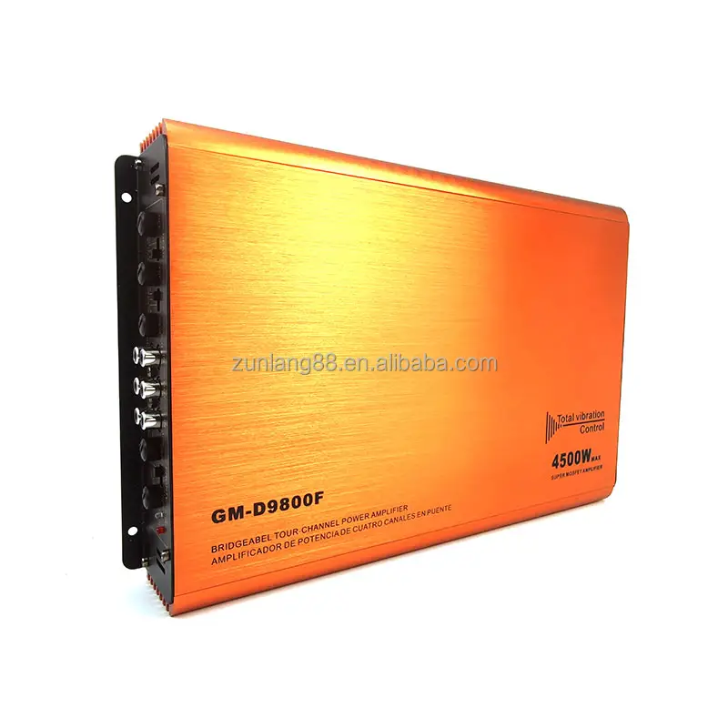 New arrivals 12V 4500W Car Power Amplifier Amp 4 Channel Class AB Car speaker Amplifier