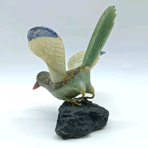 Ave de Aventurina Verde/Ágata Pera/Dumortierita para Colección de Arte BJ1080 - Product Image 4
