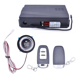 <span class=keywords><strong>Pke</strong></span> push <span class=keywords><strong>button</strong></span> động cơ bắt đầu và dừng xe bắt đầu từ hệ thống Keyless nhập hệ thống báo động - Product Image 3