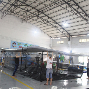 Vui vẻ vui vẻ Drop Stitch Chất liệu biển mở nước nổi Inflatable Du Thuyền Hồ bơi cho du thuyền - Product Image 1